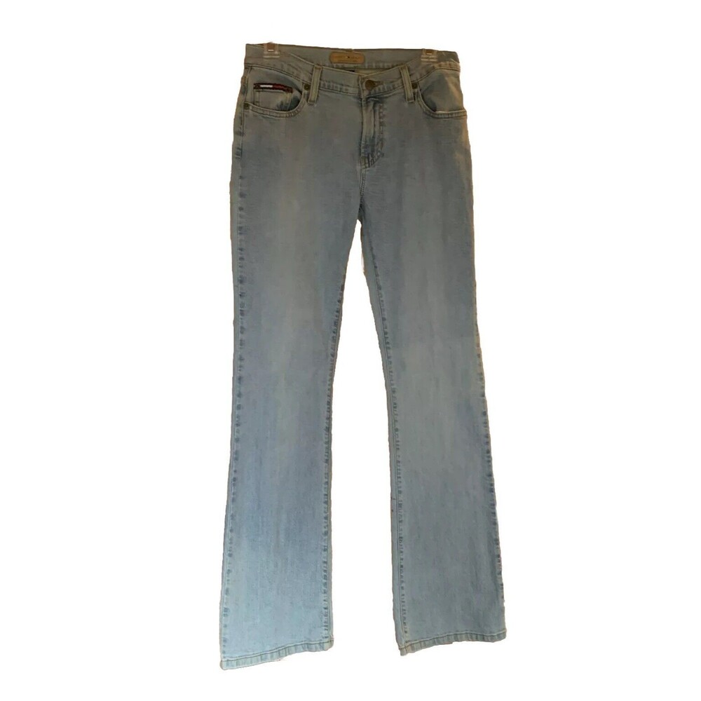Rare Y2K Tommy Hilfiger Jeans Women's 7 Slim Flare Stretch 29x33” Tall *Note
